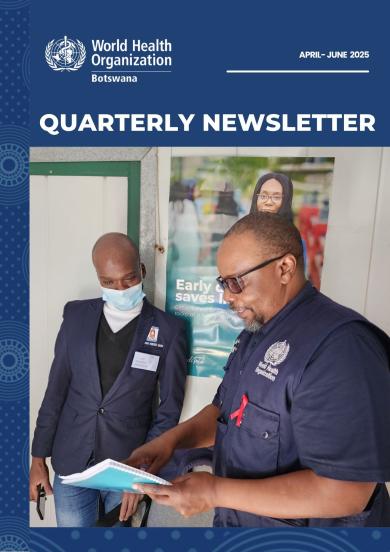 WHO Botswana Q2 newsletter 2025